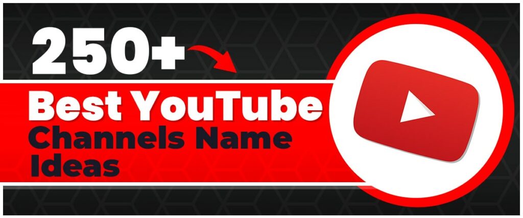 youtube channel name ideas