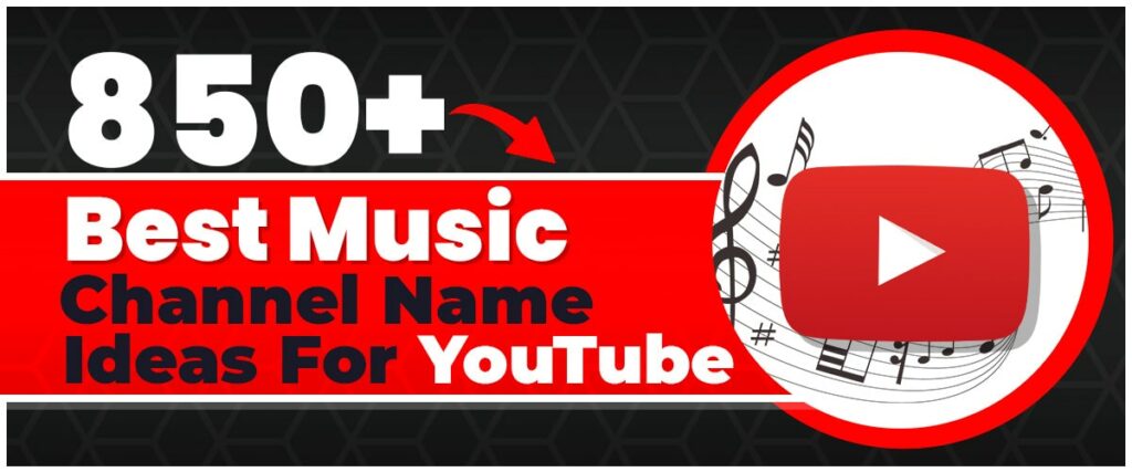 music channel name ideas