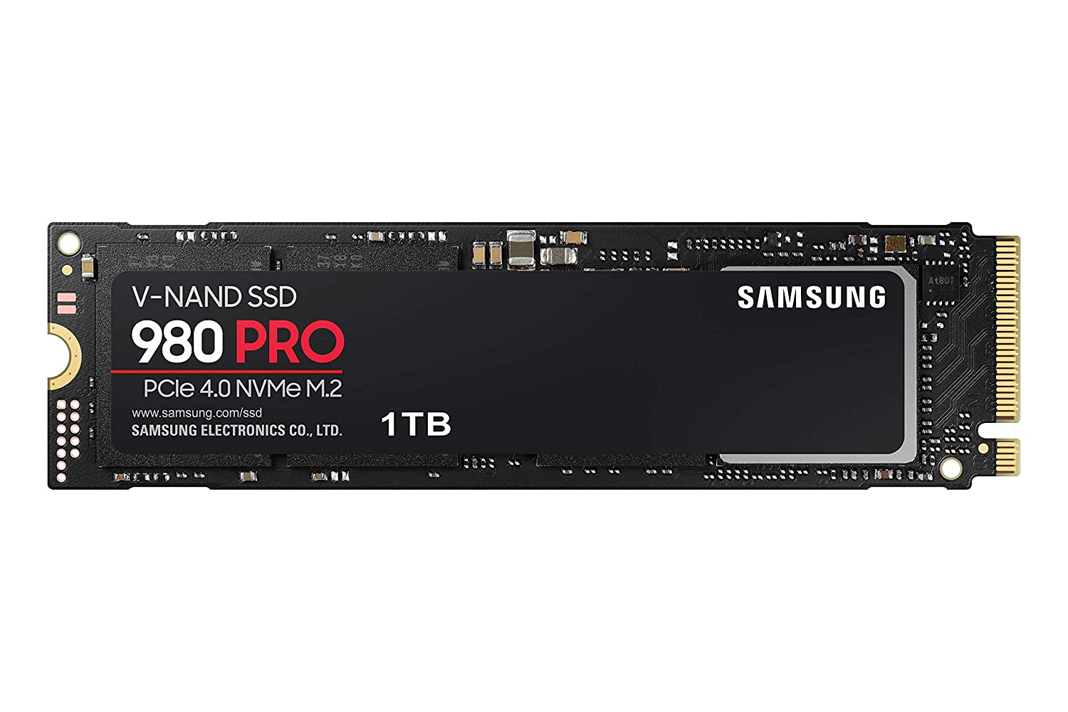 Samsung 980 PRO 1TB Up to 7,000 MB/s PCIe 4.0 NVMe M.2 (2280) Internal Solid State Drive