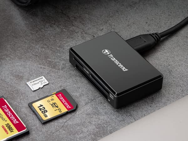 Transcend ‎TS-RDC8K2 USB 3.1 Gen 1 Including SD Cards,