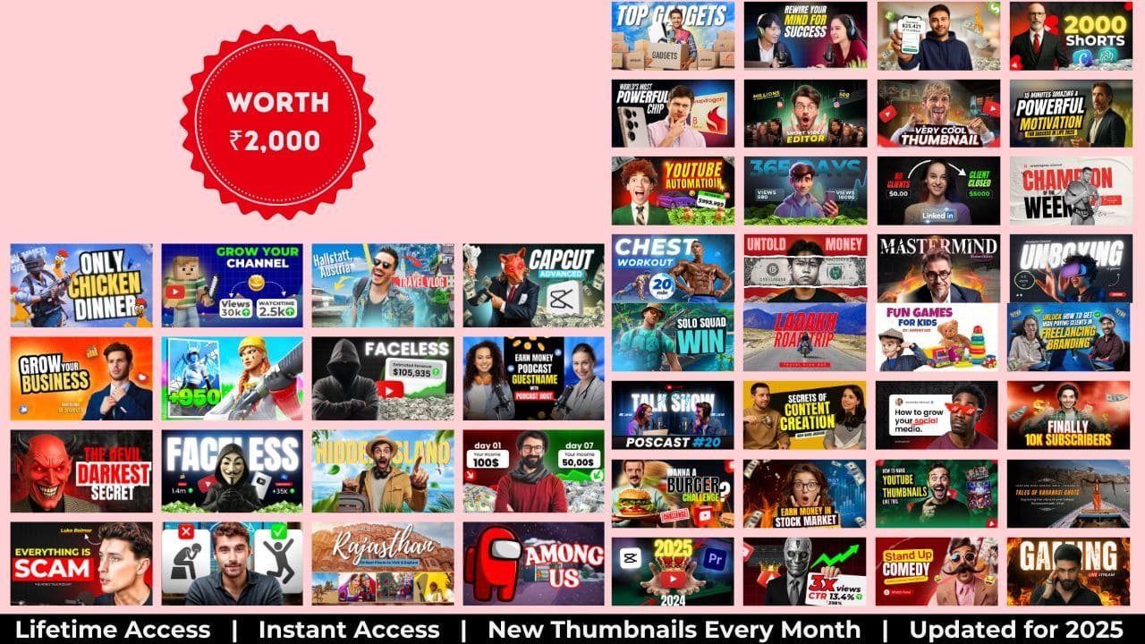 Thumbnail bonus